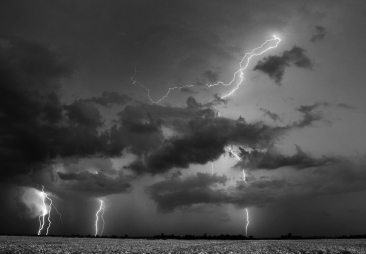 Lightning storm