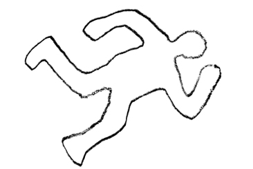 Body chalkoutline