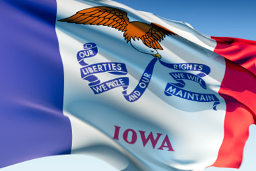 Iowa flag