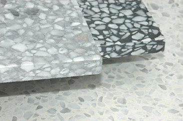 Terrazzo floor