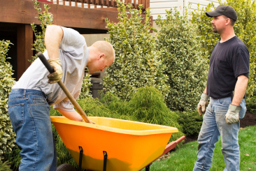 Working garden