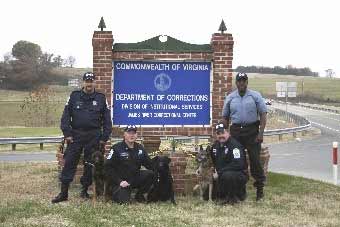 k9 corrections vadoc fetching tech